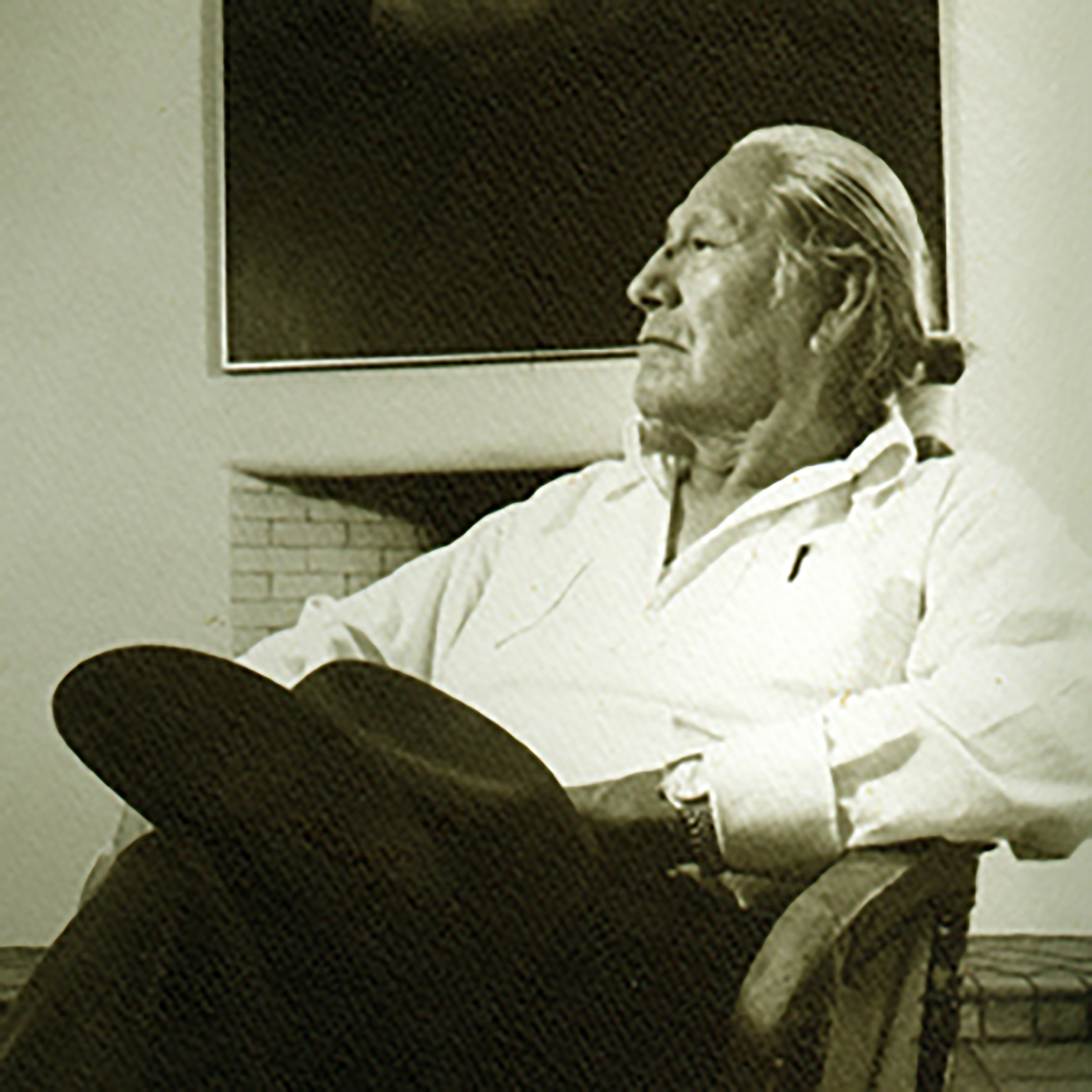 Photo of Carl Gorman, courtesy of CN Gorman Museum.